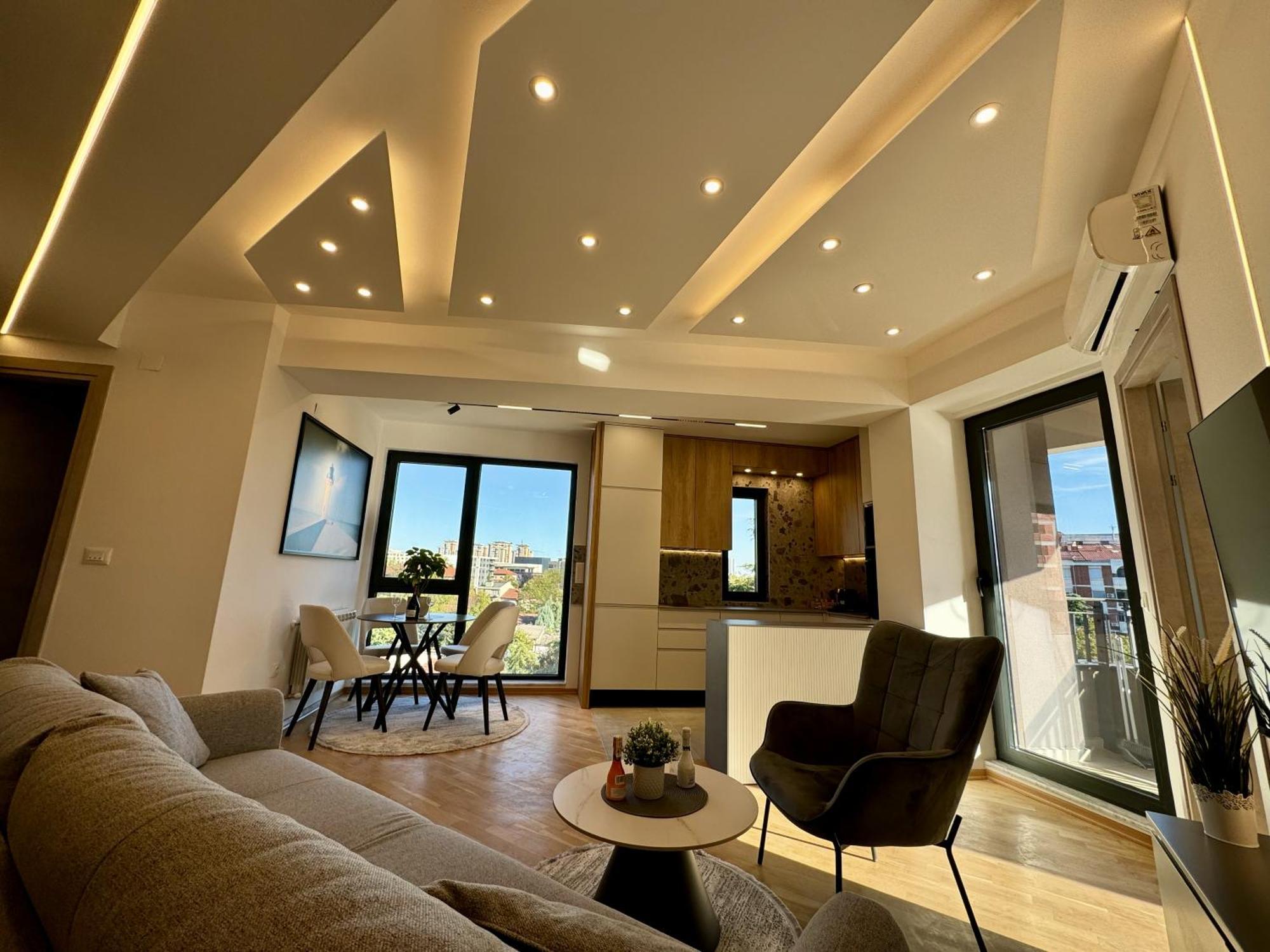 Maria Luxury Apartment Skopje Exterior foto
